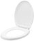 Sedile Wc Copri Water Tavoletta Vaso Universale Bianco Polipropilene PP Sistema Soft Closing Bagno