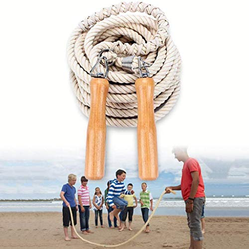 ZSH Double Dutch Ropes Long Group Jump Rope/Skipping Rope Multiplayer,for School, Company, Fun Games - Agility Play 5M-7M-10-M (Size : 7m/22.9ft)