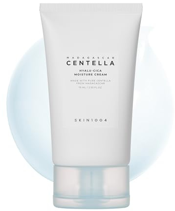 SKIN1004 Hyalu-Cica Moisture Cream, Face Moisturizer with Hyaluronic Acid, Centella Cream for Deep Hydration, Lightweight Nourishing Gel Moisturizer for Face, Korean Skin Care, 2.53 fl oz / 75ml