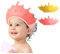 FUNUPUP 2 Stück Duschhaube Kinder Baby Verstellbare Krone-Form Haare Waschen Kinderschutz Schild Shampoo Schutz Baby-Visier für Augen und Ohren Krone