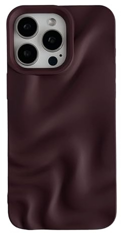 Caseative for iPhone 16 Pro Case, Wine Red