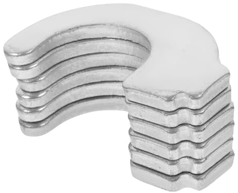 VILLCASE 6pezzi Morsetti Per Impalcature in Staffe Per Assi Di Ponteggio Resistenti Connettori Per Gradini Di Impalcatura Per Cantieri Edili e Progetti Di Ristrutturazione