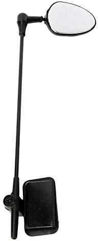 Fahrradrückspiegel ABS Universal 360 ° Drehbarer Spiegel Einstellbarer Weitwinkel Fahrrad Radfahren Reiten Spiegel Helm Rückspiegel Rückansicht Brille