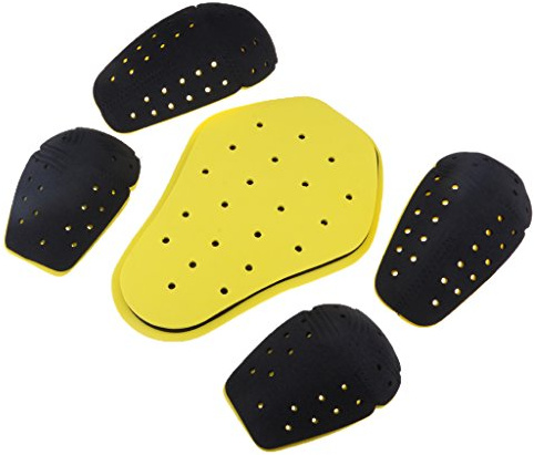 prasku 5 Pezzi/Set Flessibile Gomito/Schiena/Protezione per Spalle Inserto Pad Da Da Corsa