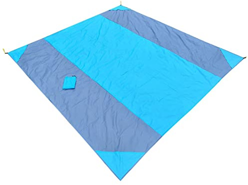 COMIOR Picknickdecke Wasserdicht 300x280 cm, Faltbar Stranddecke Sandfrei Picknickdecke Isoliert mit Tasche Ultraleicht Picknickdecken Groß Outdoor Decke Campingdecke
