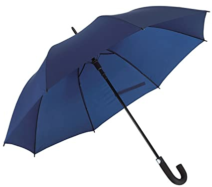 Preiswert&Gut Golfschirm Ø119 cm Golf Schirm Regenschirm Groß XL Stockschirm Damen Herren 2 Personen (Marineblau)