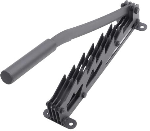 Divisor de madera manual, soporte de pared, cortador de leña, cortador de leña, acero al carbono, divisor de leña, cortador de leña, cortador de madera montado en la pared para