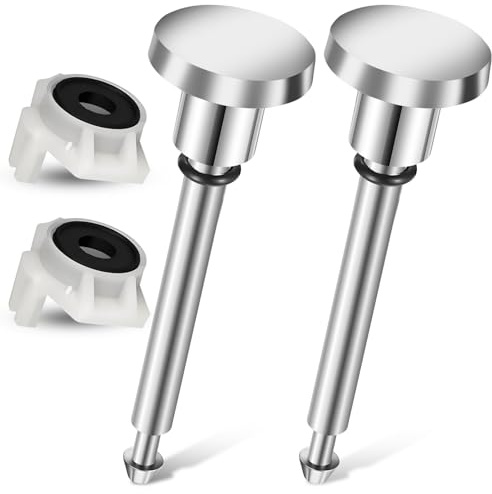 2 Set Tub Spout Diverter Repair Kit Universal Shower Repair Kit with 2 Diverter Valve Stems 2 Cup Seals 2 Gates for Bathroom Shower Bathtub Leaky Replacement Parts