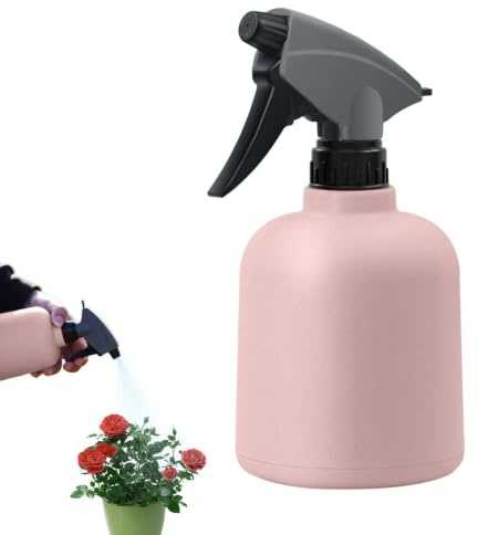 Vattensprayflaska | 600 ml läckagesäker lätt att greppa | Mistande vattensprayflaska för trädgårdsskötsel | för hår matlagning rengöring trädgårdsarbete inomhus utomhus trädgård