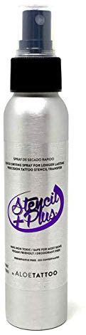 ALOE Stencil Plus + Abzugsflüssigkeit TATTOO Stempel 100ml - INKgrafiX® Deutschland - PROFI STUDIO - IG42286 - Matritzenflüssigkeit vegan