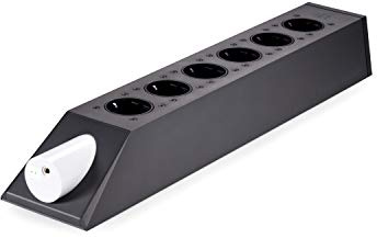 iFi PowerStation Barrette Secteur à filtrage Actif/Parasurtenseur – Amélioration pour système HiFi et Home cinéma (EU)