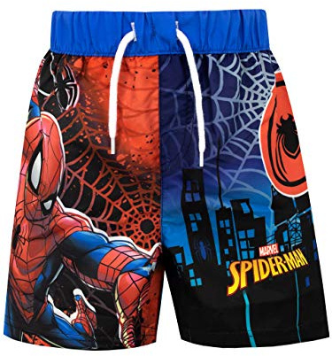 Marvel Jungen Spiderman Badeshorts Mehrfarbig 110