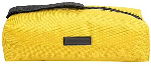 Borsa degli Attrezzi Multifunzionale Impermeabile Multifunzionale di Stoccaggio Dell'elettricista del Panno di Oxford per la Conservazione degli Attrezzi Piccoli(giallo)