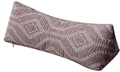 Neck & Cervical Pillows, Buckwheat Pillow Cervical Neck Roll Pillow Buckwheat Hulls Filling Cooling Round Pillows Lunch Break Buckwheat Pillow Office Waist Support Organic Buckwheat Pillow ( Color : B