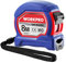 WORKPRO Mètre à Ruban 8 M X 25MM, Mètre Ruban Télescopique Professionnel, Ruban à Mesurer Autobloquant en Métal avec Cordon, Mesures Impériales et Métriques, avec Agrafe de Ceinture Métallique