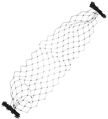 Holibanna Schwarzer Netzschleier Für Damen Gesichtsschleier Mit Clips Brautschleier Für Hochzeiten Und Partys