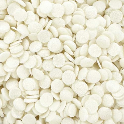 A Pinch Of - Glimmer Mother of Pearl Cake Topper Confetti Sprinkles - 25g Edible Shimmer Cupcake Decorations - Weddings, Christenings & Parties