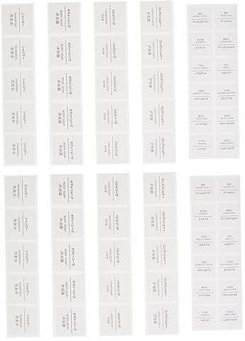 NUOBESTY 150blätter Wasserdichte Kosmetiketiketten Für Flaschen Selbstklebende Klassifizierungsaufkleber Für Reisebedarf Kleine Etiketten Und Shampoo Conditioner Duschgel Und