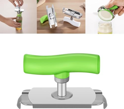 Neuer müheloser Dosenöffner,Edelstahl-Dosenöffner für Senioren zum einfachen Öffnen von Dosen,Problemloser Deckelöffner für den täglichen Gebrauch beim Kochen