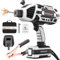 Saker Portable Electric Welding Machine,220V Portable Welder Handheld with IGBT Inverter 5 Variable Current Adjustment,Portable ARC Welder Gun, Fits for 3/32″- 1/8″ (2.5-3.2mm) Wire Rods