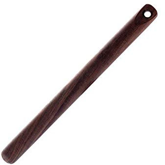 Wooden French Rolling pin,Tapered Rolling Pin, Large Solid Walnut Wood Rolling Pin with Hook - Ideal for Baking Gummies, Biscuits, and Noodles - 28.5cm Length