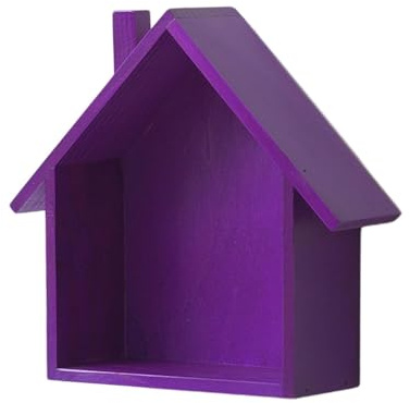 Holzbox Hausform | Regalbox Hausform | Wandregale In Hausform | Setzkasten Haus | Wanddekoration Kinderzimmerregal Zur Stilvollen Aufbewahrung Präsentation Von Spielzeug Dekorationsgegenständen