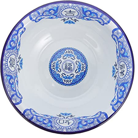 DECHOUS Bacinella Portaoggetti Vintage Smaltata Robusta Bacinella Rotonda Da 26 Cm Per Matrimonio