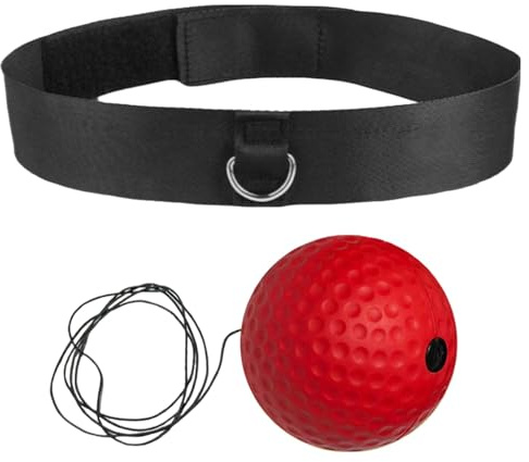 Boxball mit Stirnband – Box-Reaktionsball auf dem Kopf, Anti-Stress-Ball