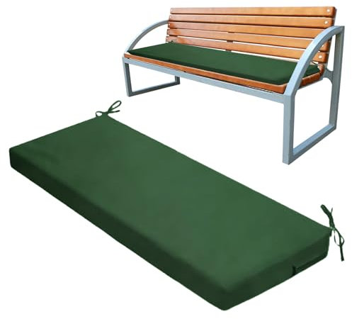 Hogvinnatil Wasserdichtes Bankkissen, Außenbankkissen - Swing -Kissen im Freien wasserdicht - Slip Swing Pad, Fade Resistant Sofa-Kissen, Liegeersatz für -Sofa