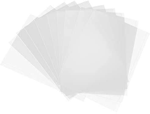 Kristallharz Material Kunststoffplatten für Epoxidformen, 10 Stück | Schmuckherstellungszubehör für Halsketten, Flexibel und Praktisch, Transparentes Bastelmaterial, Kunststoff