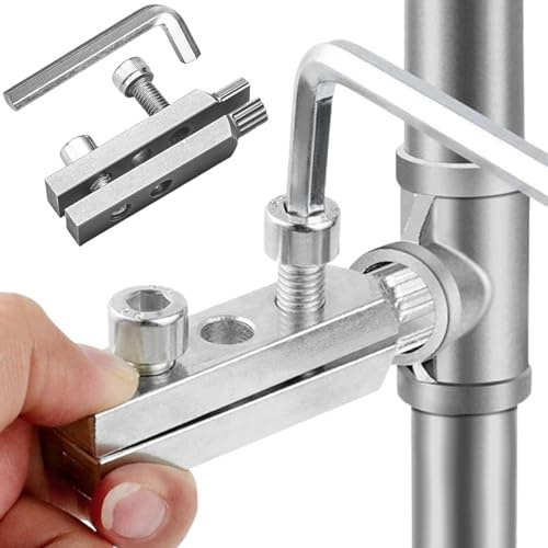 Rrlihjgu Abzieher für gestreifte Schrauben, multifunktional, 4/6 zum Entfernen, Zubehör für Heizungen, Sprinkler, Wasserreparaturen, Haushaltsleitungen