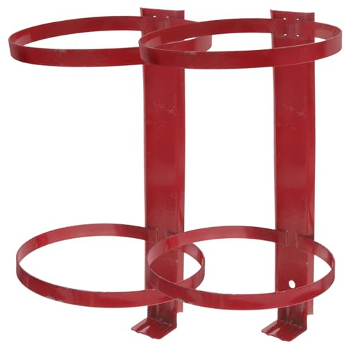 HAMPPLIES 2 pezzi Supporto Estintore Auto Kit Montaggio per Estintore Fissaggio Sicuro per Veicoli Uffici e Case Levigato Facile Installazione e Rapido