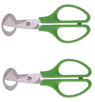 2Pcs Stainless Steel Egg Cutters, Quail Egg Scissors, Bird Egg Scissors, Egg Shell Cutters, Egg Opener Stainless, Steel Kitchen Shear