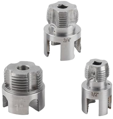 Utensile per Filettare Tubi Taglio Efficiente e Pulito del Filetto PVC PPR Riparazioni Plastica Progetti per Esterni G1/2 G3/4 G1