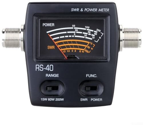 40 Series SWR Leistungsmesser für UHF UKW für HAM Radio 144MHz 430MHz 200W messbarer Bereich mit geringer Einfügedämpfung