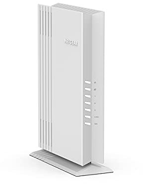 NETGEAR 4-Stream WiFi 6 Dual-Band Gigabit Router (WAX202) - AX1800 Wireless Speed (Up to 1.8 Gbps) | Coverage up to 1.200 mq. ft, 40 dispositivi