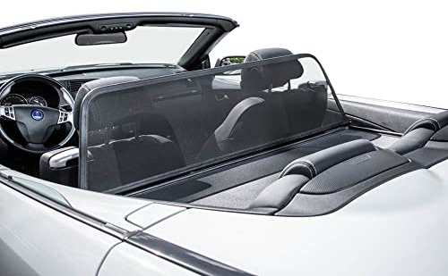 Aperta Windschott passend für Saab 9-3 (2003-2014) YS3F - Ohne Bohren - 100% Passgenau OEM Qualität Schwarz Windstop Windabweiser