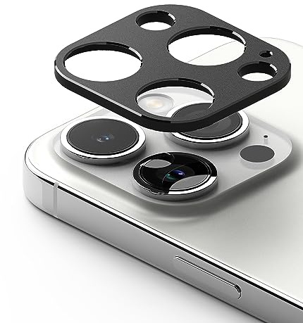 Ringke Camera Styling per iPhone 15 Pro / 15 Pro Max - Black | protezione fotocamera, facile da installare