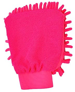 CHILDWEET Mikrofaser Autowaschhandschuh 21x15cm Kratzfrei Soft Chenille Für Autoreinigung Waschbar Für Haushalt Und Auto