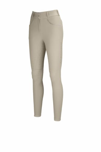 Pikeur Damen Reithose Vollbesatz Siebdruck Vanilla Cream Athleisure FS 2024, Größe:38