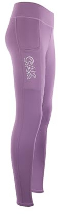 AK Oreo Collants/Leggings/Culottes d'équitation Respirants Taille Haute à Enfiler avec poignée en Silicone à siège Complet (FR/ES, Numérique, 34, Taille Normale, Taille Normale, 3XL, Violet)