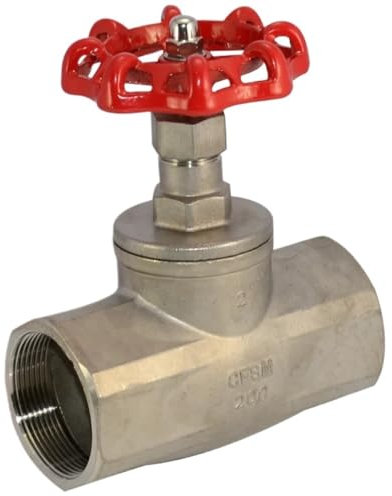 1/2 Zoll, 3/4 Zoll, 1 Zoll, 1-1/4 Zoll, 1-1/2 Zoll, 2 Zoll BSP-Innengewinde, Edelstahl-Absperrventil, SS304, verdicktes, gerades, amerikanisches Absperrschieberventil(3/4)
