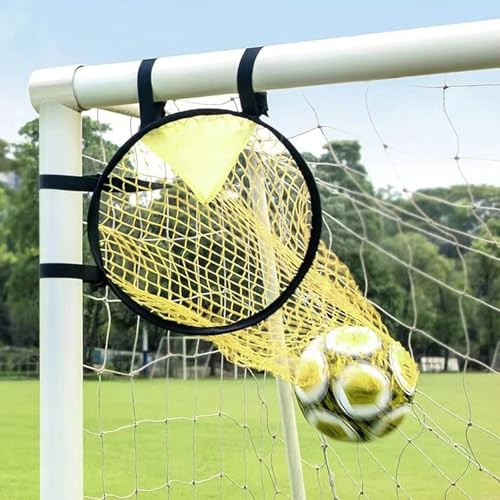 Filet de Cible But de Foot Exterieur, Cible de Football Top Bins, Cage de Foot, Filets Cible But Football, pour Adultes et Enfants Lancer des Coups Pied Précision Cible pour Tirs