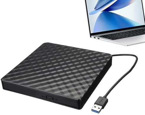 Disque Dur Externe USB - Enregistreur de données 5 Gbps, Stockage de Sauvegarde Portable | Appareil Multifonction Ordinateurs Portables avec Vitesse de pour Ordinateurs de Bureau Office