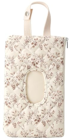 Tktouci Dispensador Portátil de Toallitas Infantiles | Contenedor Impermeable Recargable | Funda De Almacenamiento Para Toallitas Bebé,Para Biberón Ropa Toallas Juguetes Pañales Chupete Viajes Avión