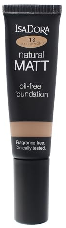 IsaDora Natural Matt Foundation 35ml (18 matt almond)
