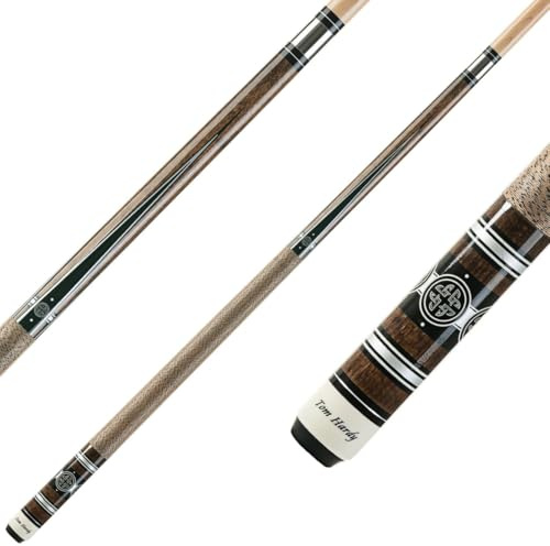 Hardy Pool Billard Queue TH-Serie 1-5, Billardqueue aus hochwertigem Ahornholz, Cue Länge 147cm, 13 mm Le Pro Klebeleder, Feingewinde, Edelstahl-Joint