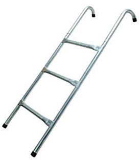 Blümme Replacement Trampoline Ladder Outdoor Garden Patio 3 Steps Ladder for 12-15FT Trampolines(Ladder Only)