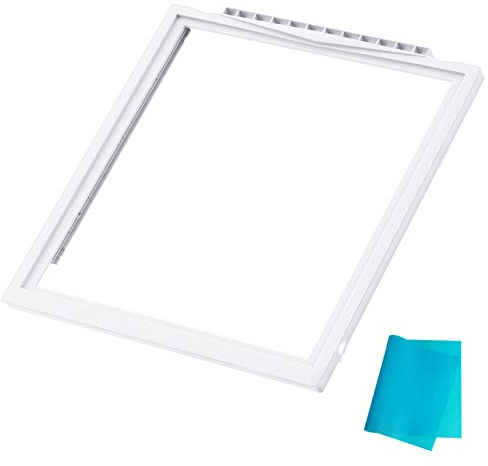 Upgraded 241969501 Shelf Frame without Glass Refrigerator Compatible with Frigidaire Shelf Replacement Parts Frigidaire Gallery Shelf Replacement LFSS2612TF0 FGHS2631PF4A FFSS2615TS0 Drawer Shelves
