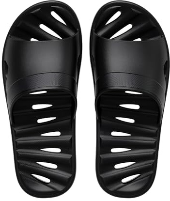 JoWebb Shower Slippers for Women Men, Quick-Drying Shower Shoes, Anti-Slip Slippers for Bath Swimming Pool Summer Beach Sandals